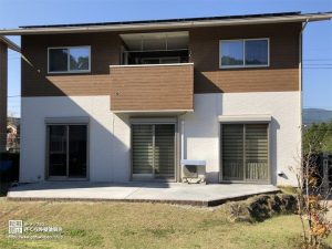 外壁塗装をおしゃれにするには 配色やデザインを事例集でご紹介 さくら外壁塗装店 外壁塗装リフォーム工事専門店