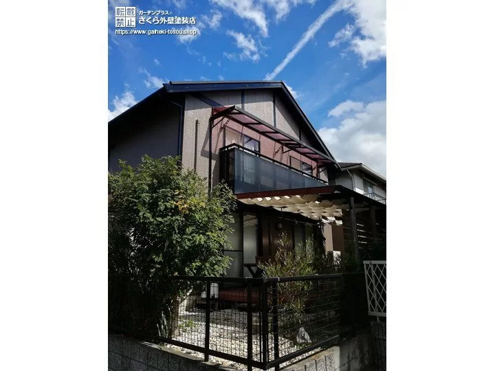 No.152 落ちついた趣のあるお住まいに蘇った外壁・屋根塗装[塗装後]