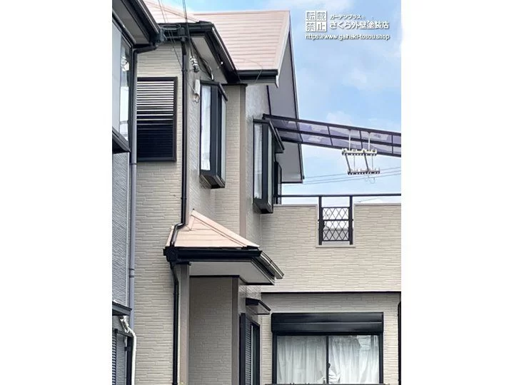 No.153 グレードの高いサーモアイSIを使用した屋根・外壁塗装[塗装後]