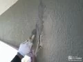 外壁補修：補修した後、外壁塗装。 