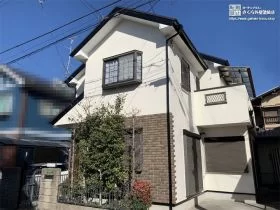 明るい洋風のお住まいに生まれ変わった外壁屋根塗装