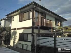 紫外線や汚れに強いフッ素樹脂塗料で耐久性を高めた外壁塗装工事