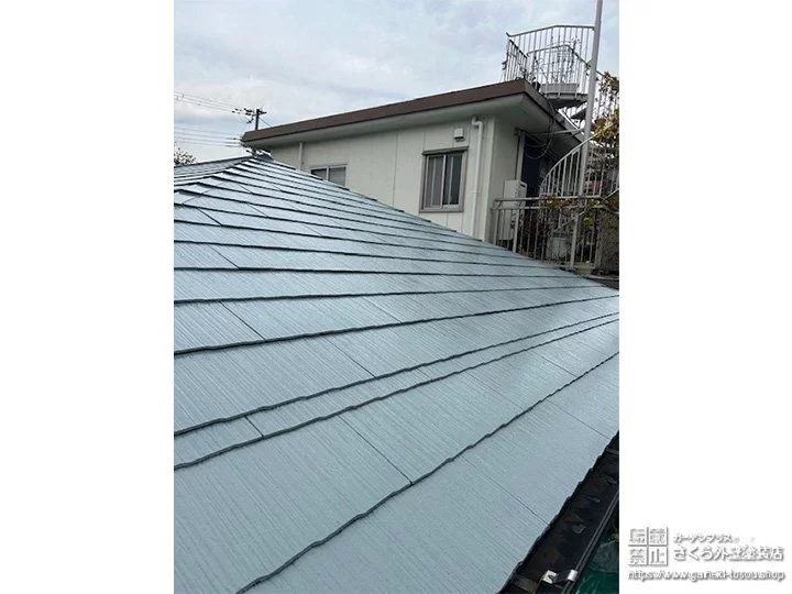 No.412 遮熱塗料で室内の温度上昇を抑える屋根・外壁塗装工事[塗装後]