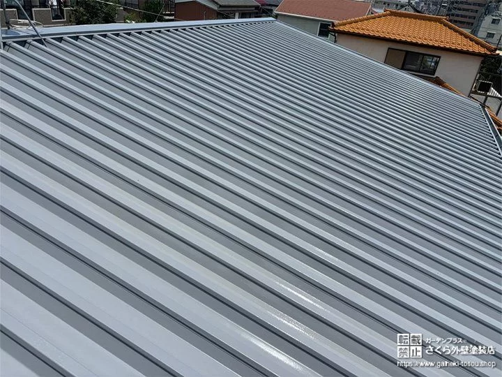 No.432 高い遮熱性でお住まいを快適にする屋根塗装工事[塗装後]