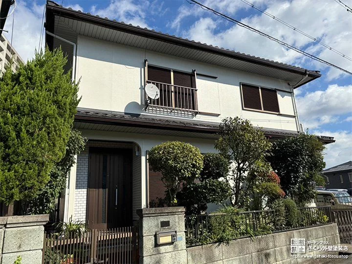 No.475 長らく住んでいるお住まいをメンテナンスした外壁塗装工事[塗装後]