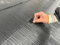 屋根塗装の様子 屋根の塗装では、鉄部の塗装メンテナンスはもちろんタスペーサー挿入もしっかり行っています[屋根塗装 タスペーサー挿入]