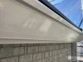 軒天や雨樋などの付帯部分もしっかり塗装 塗装場所に合わせて塗料や刷毛やローラーなど細かく調整[雨樋 塗装後]