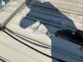 屋根塗装の様子 しっかり高圧洗浄した後に塗装を行いました[屋根塗装_高圧洗浄]