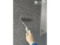 塗装箇所別に塗料を塗り分け デザインを残したい箇所や色を変えたい箇所によって塗料を変えて塗装しました[外壁塗装①]