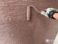 外壁塗装[上塗りの様子]