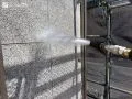 外壁塗装の様子 サイディング材のお住まいの塗装を行いました[外壁塗装_高圧洗浄]