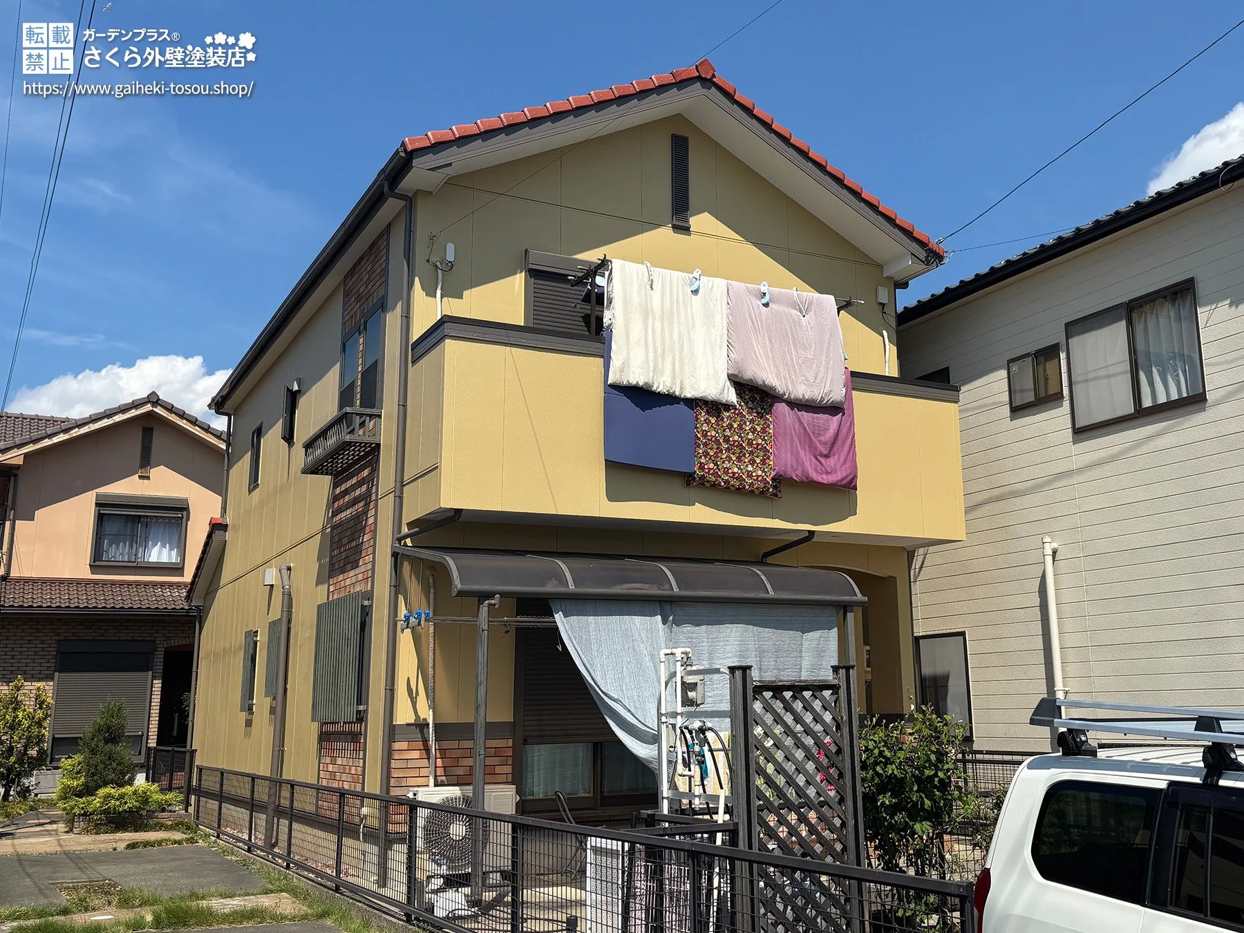 No.562 あたたかみのあるデザインに生まれ変わった外壁塗装工事[塗装後]