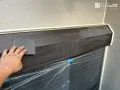 シャッターBOX シャッターBOXが新品同様に生まれ変わりました[まずは旧塗膜やサビを丁寧に落とします]