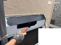 シャッターBOX シャッターBOXが新品同様に生まれ変わりました[中塗りで塗膜の厚みと色を整えていきます]
