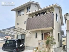 サイディングの魅力を活かすクリヤー塗装で仕上げた外壁塗装・屋根塗装工事