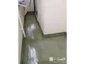 バルコニー床防水工事 バルコニー床も丁寧にメンテナンスしました。[バルコニー床・施工中]