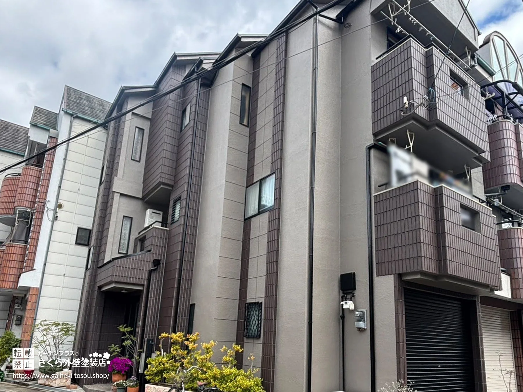 No.614 異なる外壁材に最適施工｜意匠性を守りながら美しく整えた外壁塗装・屋根塗装工事[塗装後]
