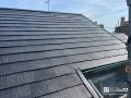 屋根塗装 色あせていた屋根を塗装。カラーを一新して美しく仕上げました。[屋根・中塗り]