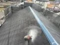 屋根塗装 経年により汚れが目立っていた屋根を丁寧に塗装し、美観を回復しました。[屋根・高圧洗浄]