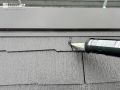 屋根塗装 高圧洗浄により汚れをしっかり落とし、丁寧に塗装しました。[屋根・下地処理]