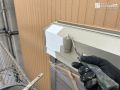 シャッターBOX塗装 付帯部の塗装を行い、建物全体の美観を高めました。[シャッターBOX・中塗り]