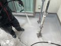 バルコニー床塗装 バルコニー床までしっかり塗装し住まい全体を美しく整えました。[バルコニー床・高圧洗浄]
