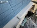 シャッターBOX塗装 ホワイトの塗装で、新築時のような美しさを取り戻しました。[シャッターBOX・中塗り]