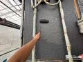 外壁塗装 グレー×グレージュのツートンカラーで、上品さが際立つ仕上がりとなりました。[外壁・上塗り]