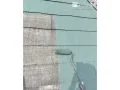 屋根塗装 経年劣化により色あせや傷みが見られた屋根を丁寧にメンテナンスしました。[屋根・中塗り]