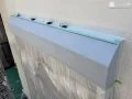 シャッターBOX塗装 シャッターBOXは鉄部のため、錆止めを塗装した後綺麗に塗装しました[シャッターBOX 錆止め]