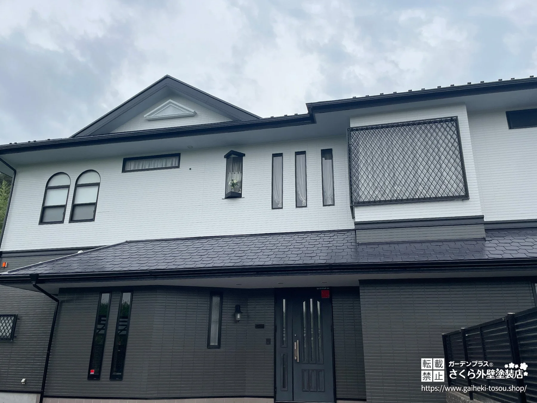 No.651 遮熱性を高め長く快適に過ごせるお住まいになった外壁塗装・屋根塗装工事[塗装後]