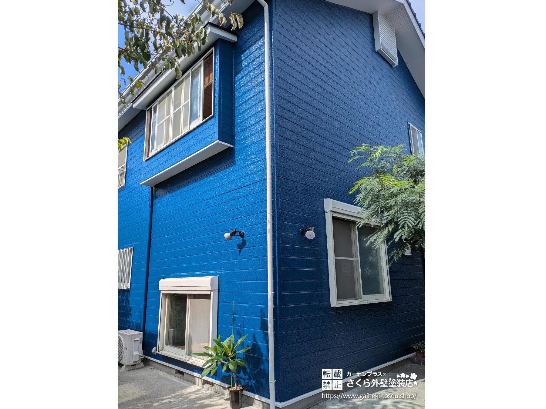 No.652 ハイグレード塗料で長くお住まいを綺麗にかつ強く生まれ変わらせた外壁塗装工事[塗装後]