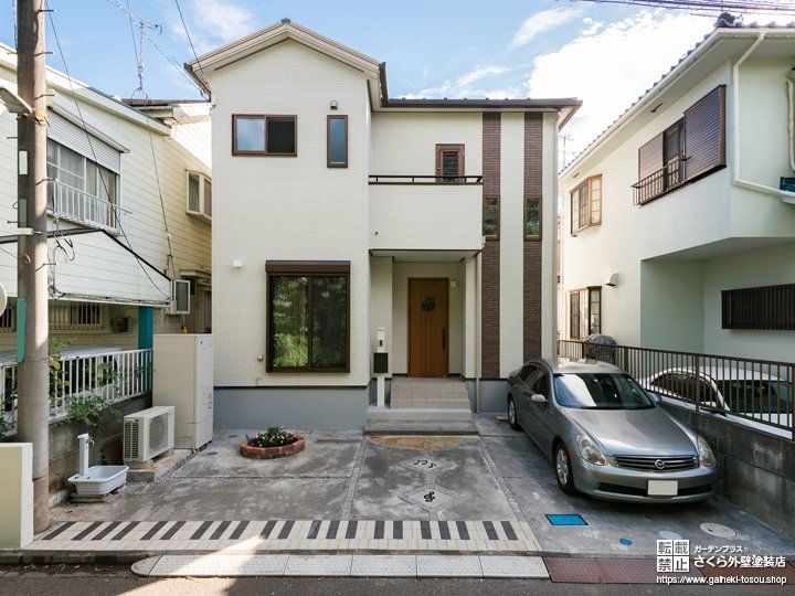 音楽を奏でるようなお家の外壁デザイン 外壁 屋根のデザイン集 さくら外壁塗装店 外壁塗装リフォーム工事専門店