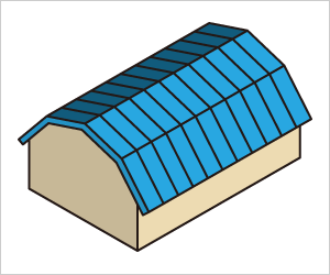 腰折（こしおれ）屋根