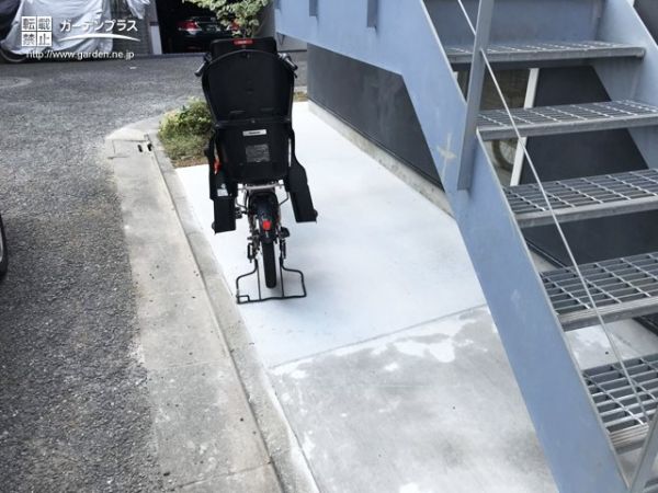 No.10653 安定して自転車を停められる駐輪スペース設置工事
