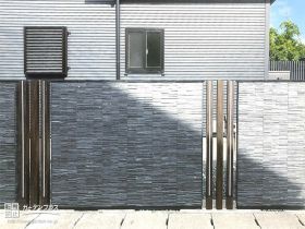 ブロック塀よりも施工がしやすいアルミデザイン塀