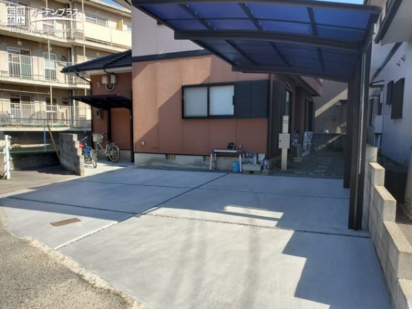 No.11888 広い空間を余さず使える土間コンクリート舗装工事