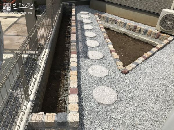 No.12759 生活するうえで気になる場所を追加施工した新築戸建ての外構工事