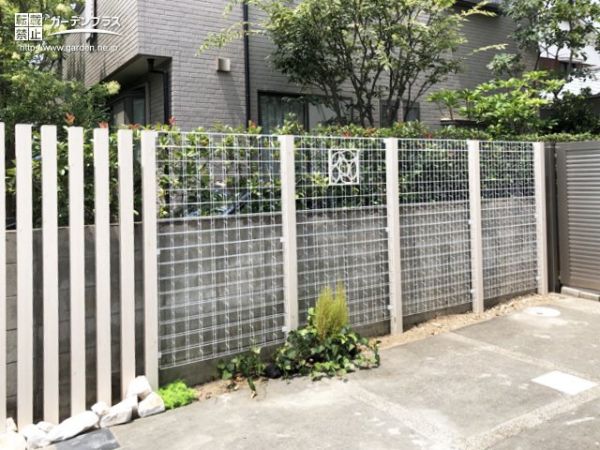 No.13883 お庭を緑でいっぱいにする緑化フェンス設置工事