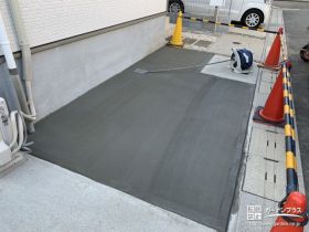 お車や自転車も停めやすい駐車スペース拡張工事