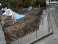 施工手順④基礎部に土間コンクリートを打設