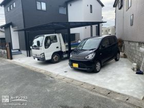 隅々まで利用できる駐車スペース