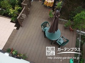 ウッドデッキ