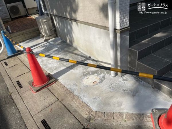 No.15054 毎日のお掃除を手軽にできるコンクリート打設工事