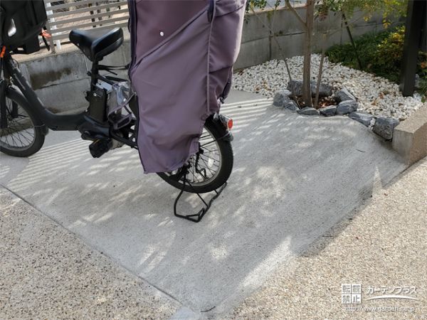 No.15173 安定して自転車が置ける土間コンクリート舗装工事