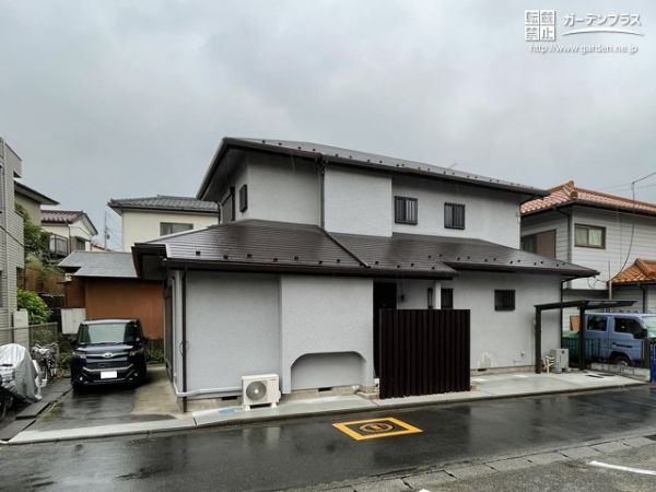 安全ですっきりとした門まわりリフォーム工事