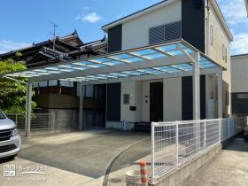 毎日の駐車が楽しくなるカーポート設置工事