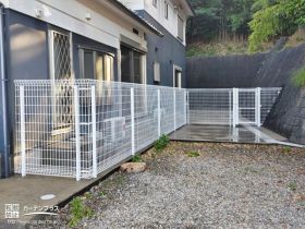 お住まいの安全を守る境界フェンス設置工事