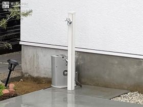 洗車や植栽の水やりなど便利に使える立水栓