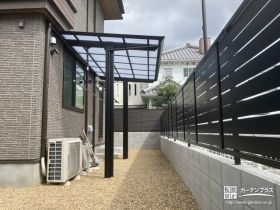 建物を傷つけない独立式テラス屋根